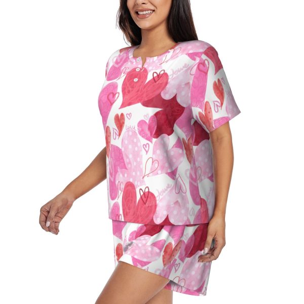 Women's Short-Sleeved Pajama - Image 2