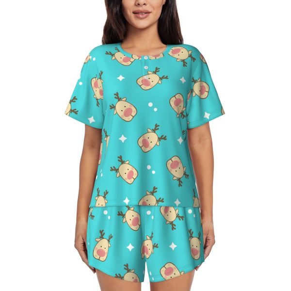 Women's Short-Sleeved Pajama