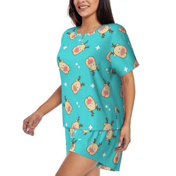 Women's Short-Sleeved Pajama - Image 2