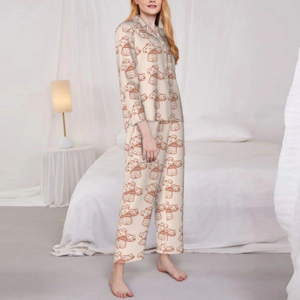 Women's Long-Sleeved Pajama Set - Image 4