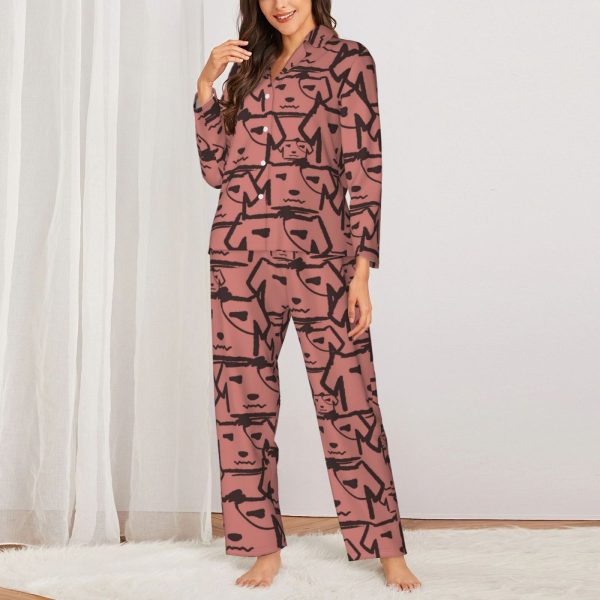 Women's Long-Sleeved Pajama Set - Image 3