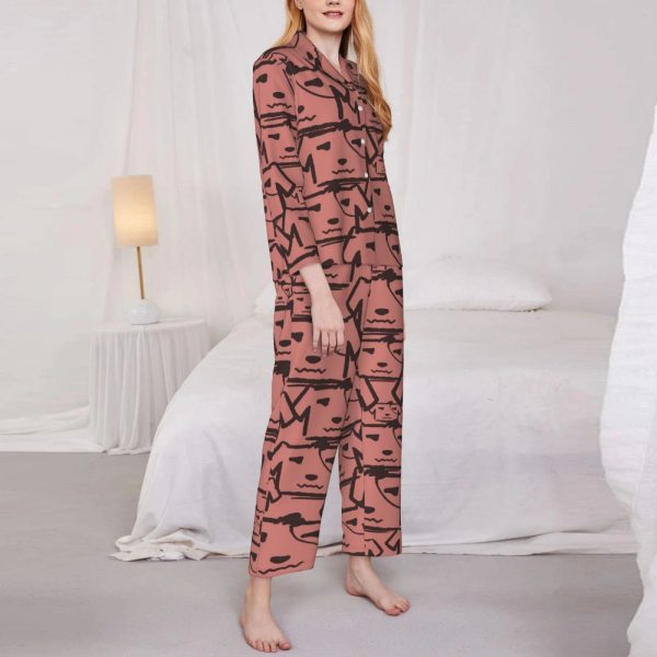 Women's Long-Sleeved Pajama Set - Image 4