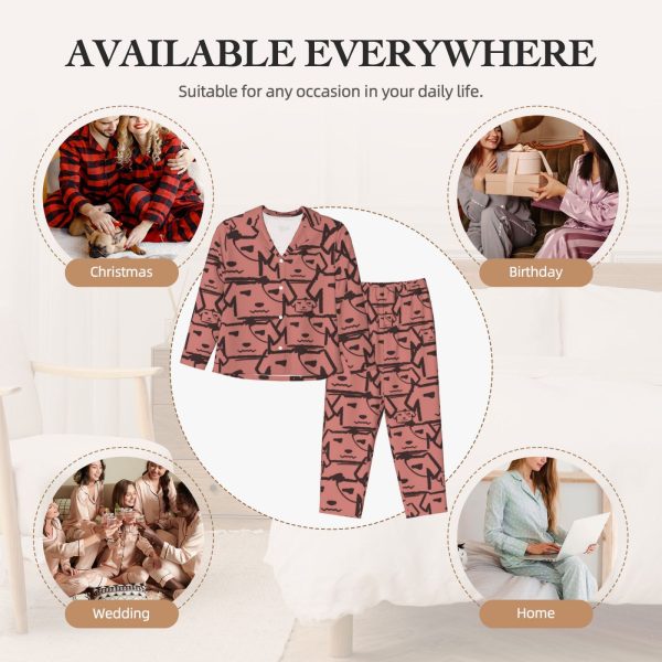 Women's Long-Sleeved Pajama Set - Image 9