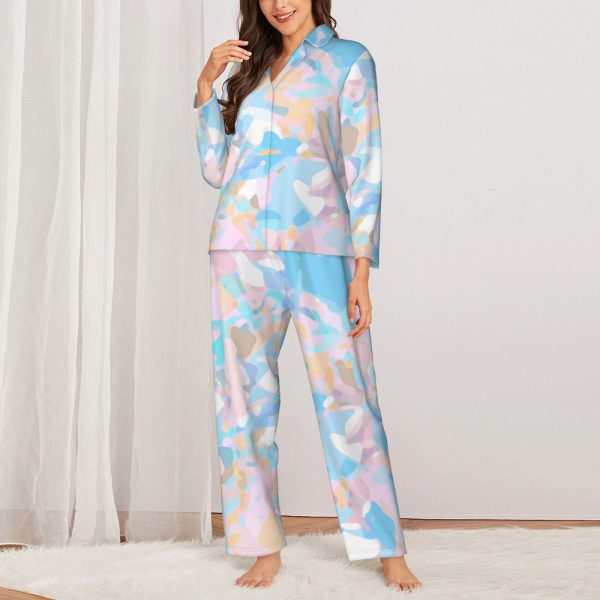 Women's Long-Sleeved Pajama Set - Image 3