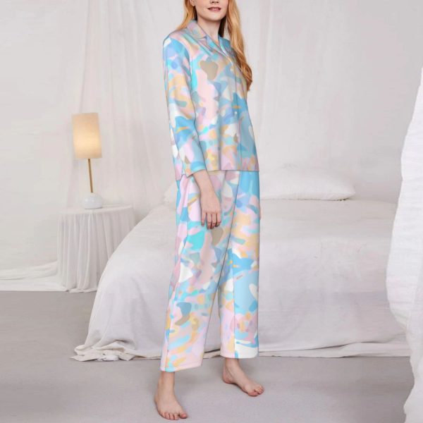 Women's Long-Sleeved Pajama Set - Image 4