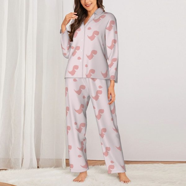 Women's Long-Sleeved Pajama Set - Image 3